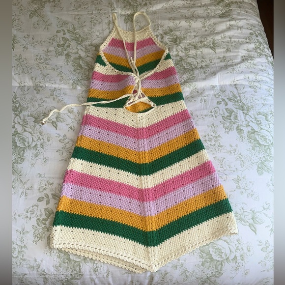 Maje Crochet Knit Dress - Picture 6 of 9